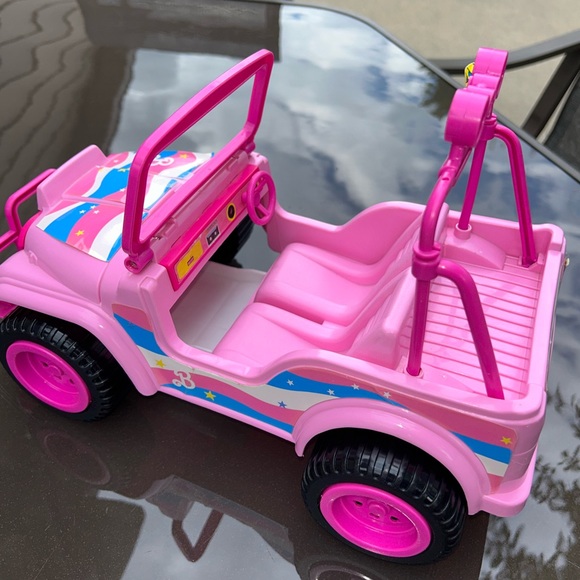 90s Pink Barbie Jeep - Picture 12 of 13